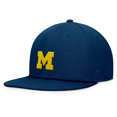 Top of the World Michigan Wolverines Fundamental Snapback Hat