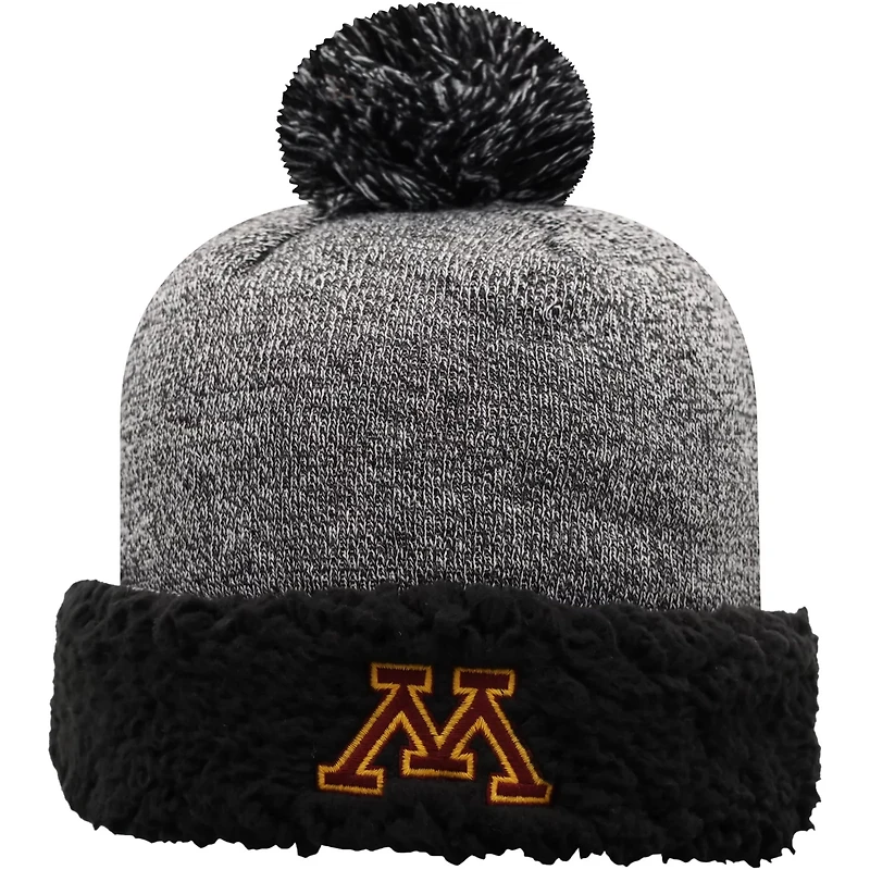Top of the World Minnesota Golden Gophers Snug Cuffed Knit Hat with Pom