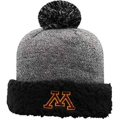 Top of the World Minnesota Golden Gophers Snug Cuffed Knit Hat with Pom