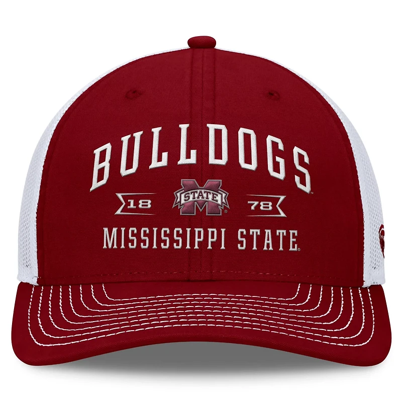 Top of the World Mississippi State Bulldogs Carson Trucker Adjustable Hat