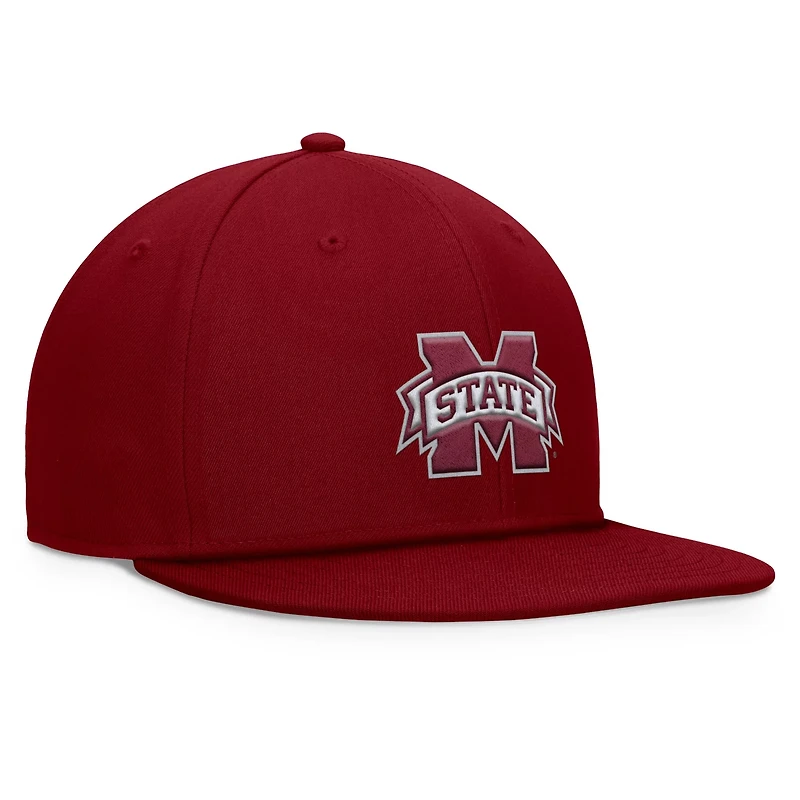 Top of the World Mississippi State Bulldogs Fundamental Snapback Hat