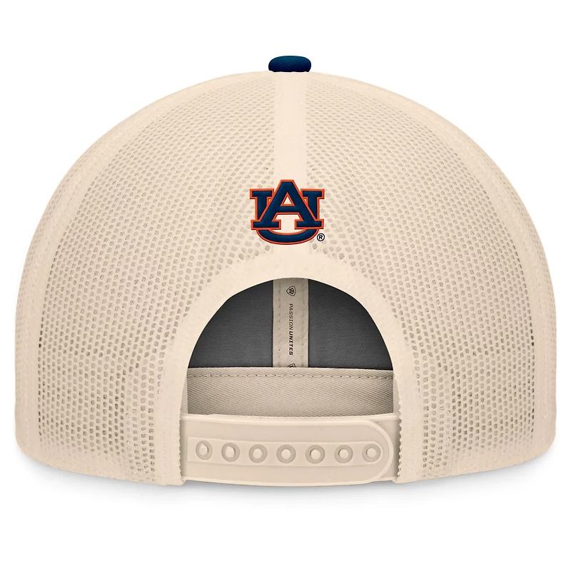 Top of the World /Natural Auburn Tigers Bennett Trucker Adjustable Hat
