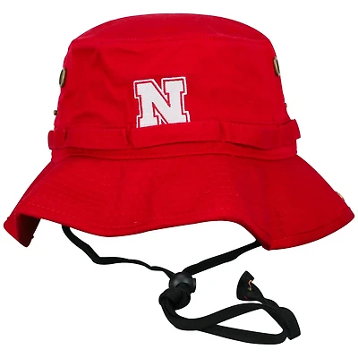 Top of the World Nebraska Huskers Angler Washed Bucket Hat