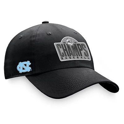 Top of the World North Carolina Tar Heels 2022 ACC Baseball Conference Tournament Champions Crew Adjustable Hat