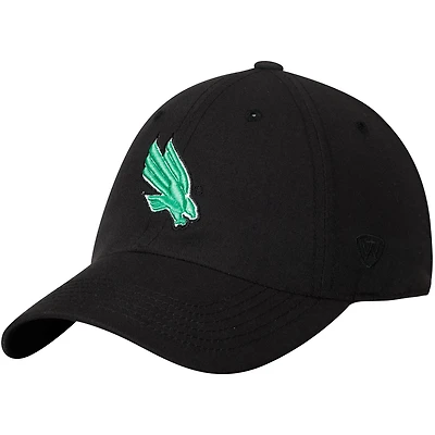 Top of the World North Texas Mean Green Primary Logo Staple Adjustable Hat