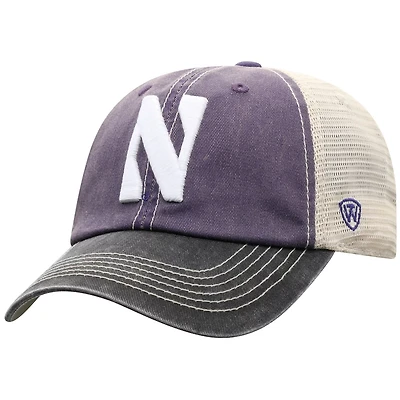 Top of the World Northwestern Wildcats Off Road Adjustable Trucker Hat