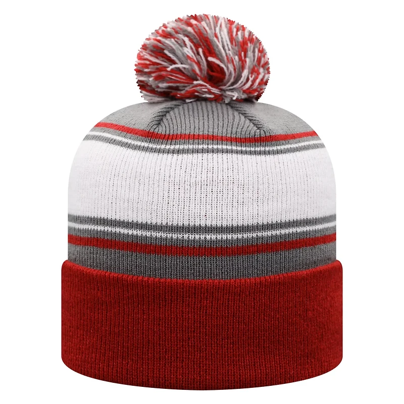 Top of the World Oklahoma Sooners Ambient Cuffed Knit Hat with Pom