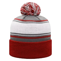 Top of the World Oklahoma Sooners Ambient Cuffed Knit Hat with Pom