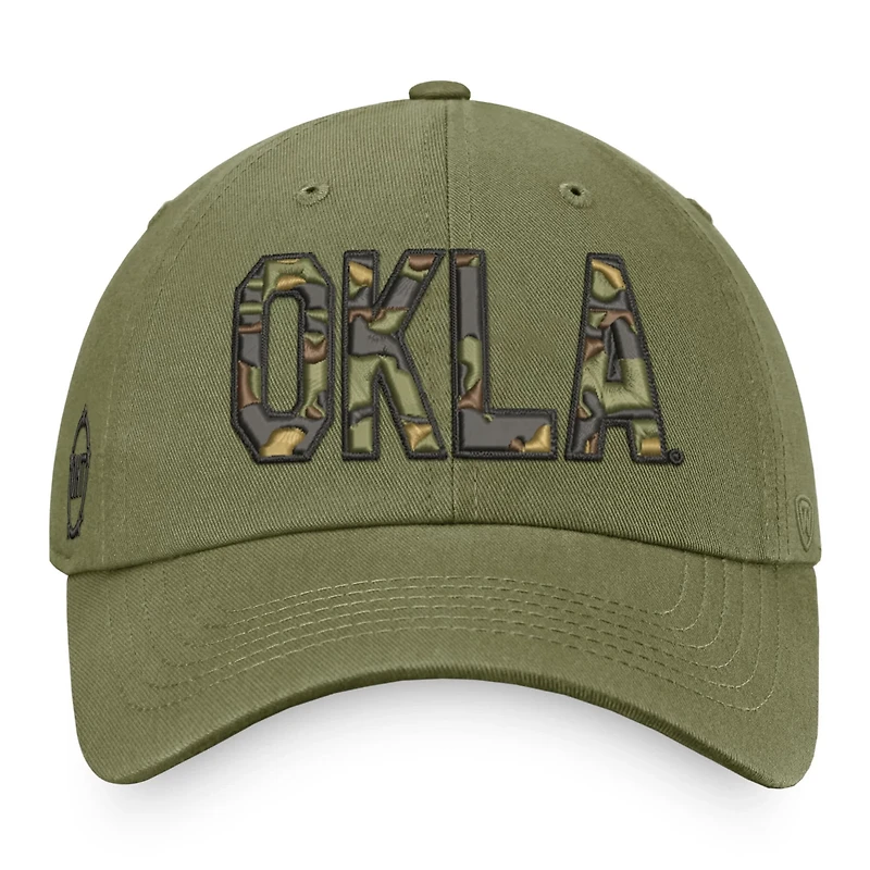 Top of the World Oklahoma Sooners OHT Military Appreciation Unit Adjustable Hat
