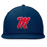 Top of the World Ole Miss Rebels Fundamental Snapback Hat