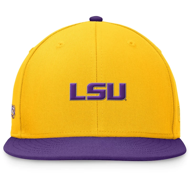Top of the World /Purple LSU Tigers Rally Two-Tone Fitted Hat