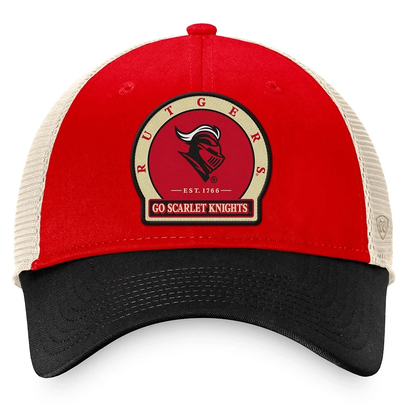 Top of the World Rutgers Knights Refined Trucker Adjustable Hat