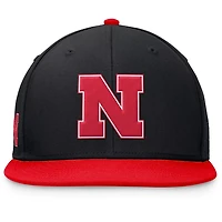 Top of the World Scarlet Nebraska Huskers Rally Two-Tone Fitted Hat