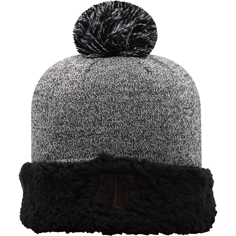 Top of the World Texas AM Aggies Snug Cuffed Knit Hat with Pom