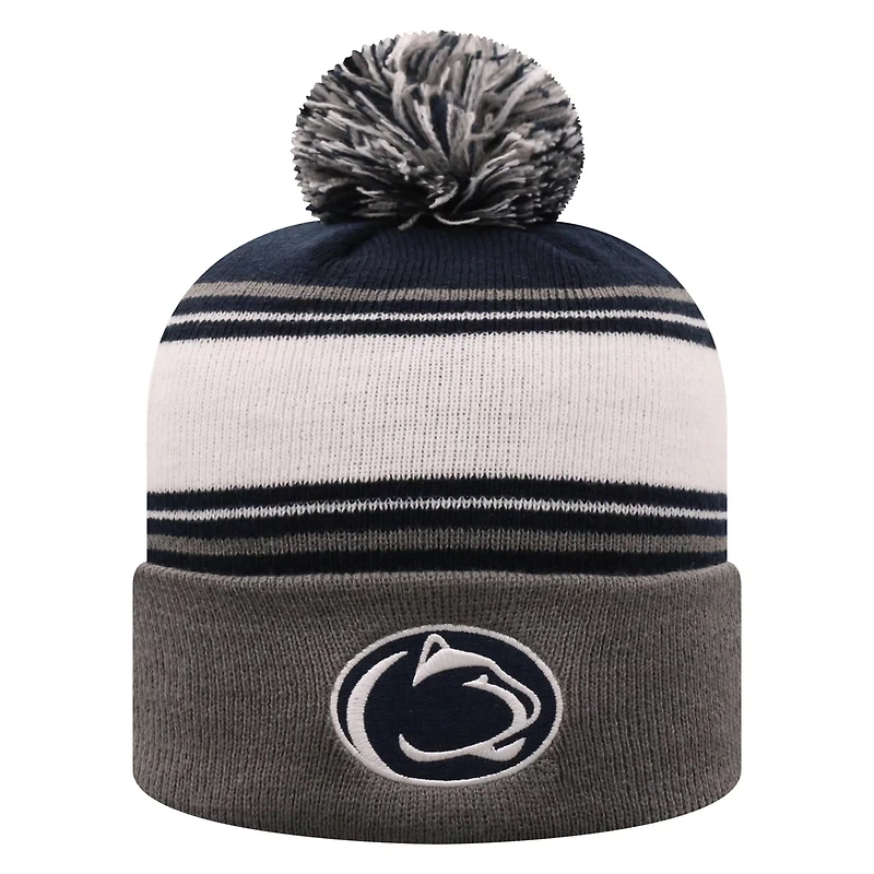 Top of the World True Penn State Nittany Lions Ambient Cuffed Knit Hat with Pom