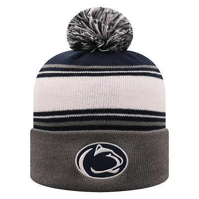 Top of the World True Penn State Nittany Lions Ambient Cuffed Knit Hat with Pom