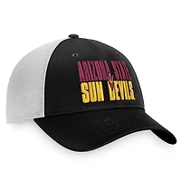 Top of the World White Arizona State Sun Devils Stockpile Trucker Snapback Hat