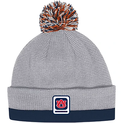 Under Armour Auburn Tigers 2023 Sideline Performance Cuffed Knit Hat with Pom