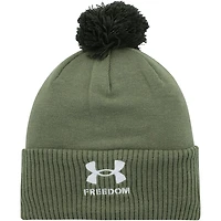 Under Armour Auburn Tigers Freedom Collection Cuffed Knit Hat with Pom