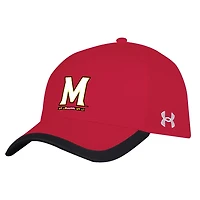 Under Armour Maryland Terrapins Sideline Blitzing Accent Adjustable Hat
