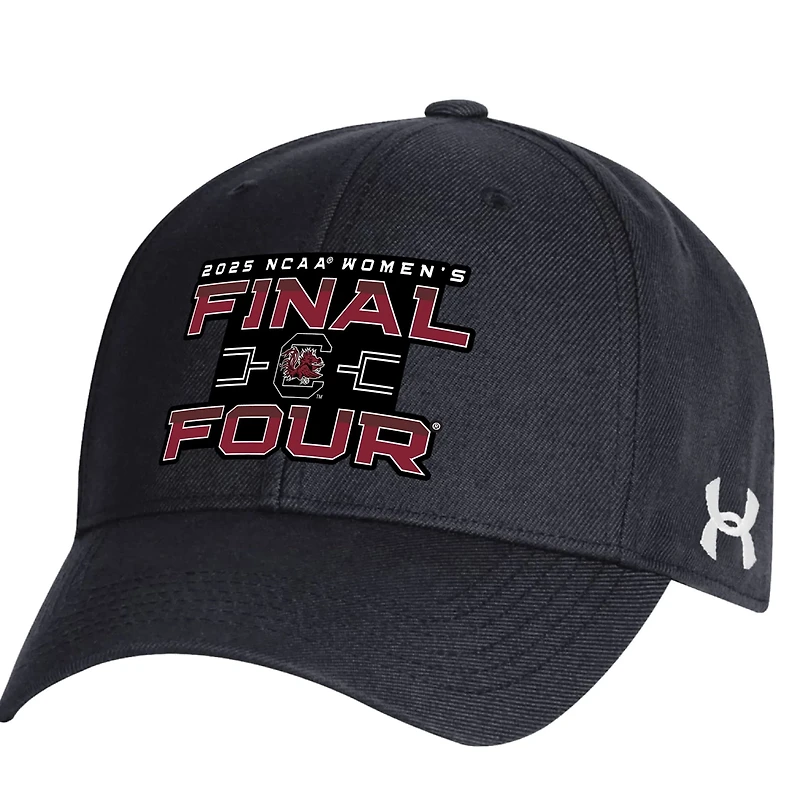 Under Armour South Carolina Gamecocks 2025 NCAA Wo Basketball Tournament March Madness Final Four Adjustable Hat