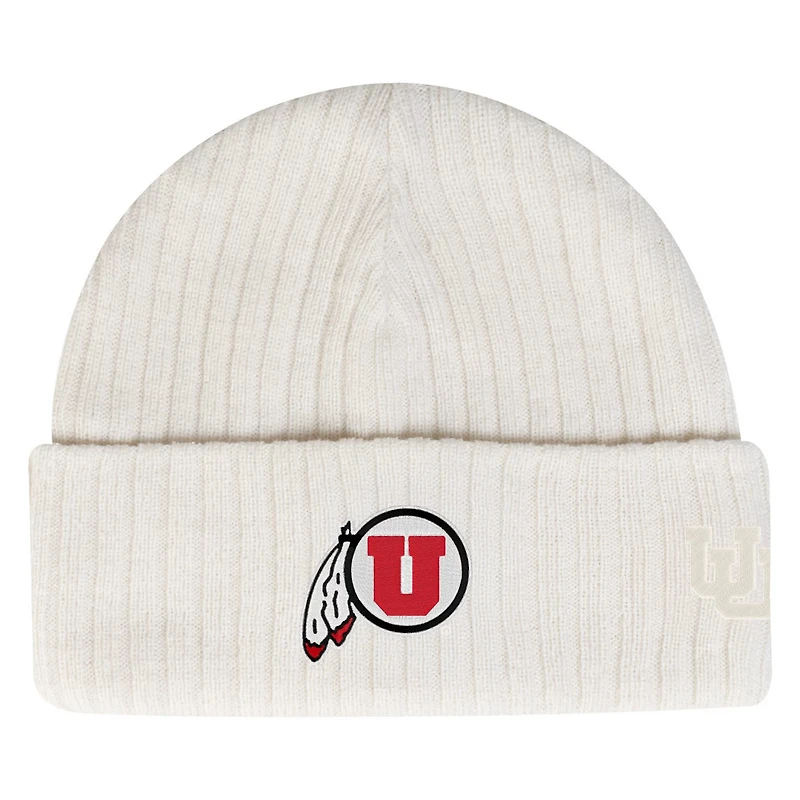 Under Armour Utah Utes Sideline Halftime Shallow Cuffed Knit Hat