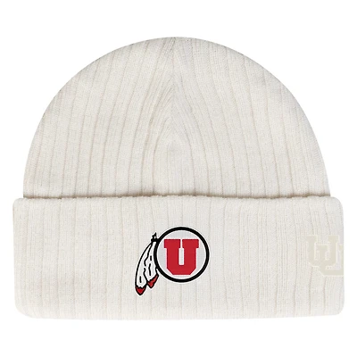 Under Armour Utah Utes Sideline Halftime Shallow Cuffed Knit Hat