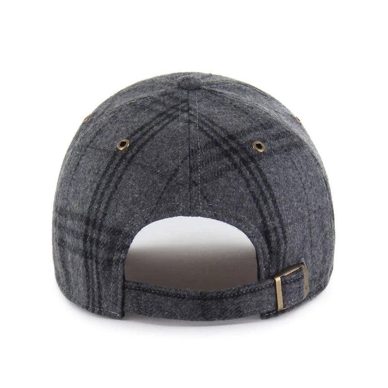 Unisex '47 Boston College Eagles Plaid Windowpane Clean Up Adjustable Hat