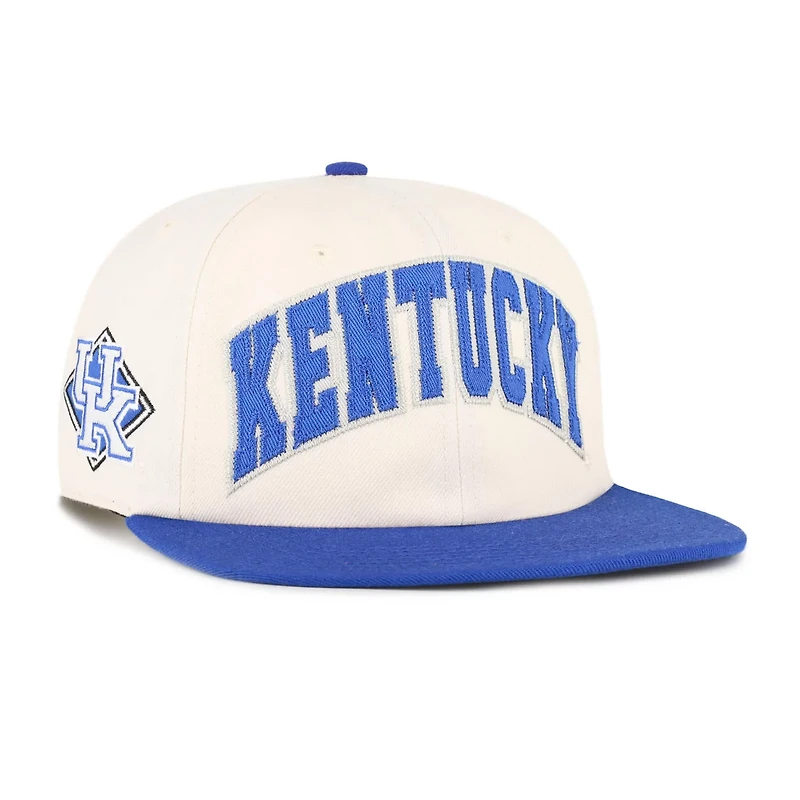Unisex '47 Kentucky Wildcats Crossover Off Hand Captain Adjustable Hat