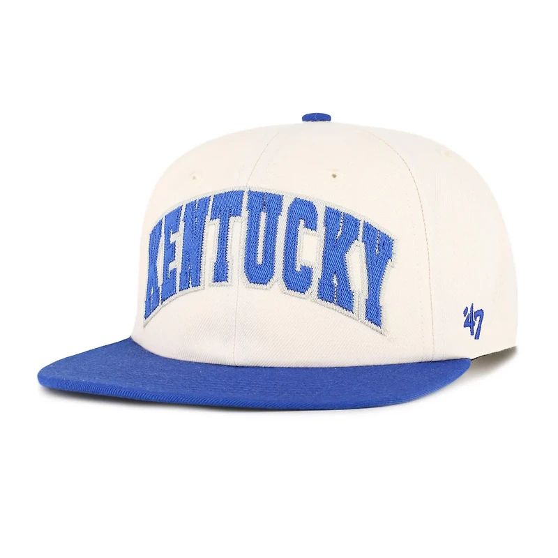 Unisex '47 Kentucky Wildcats Crossover Off Hand Captain Adjustable Hat