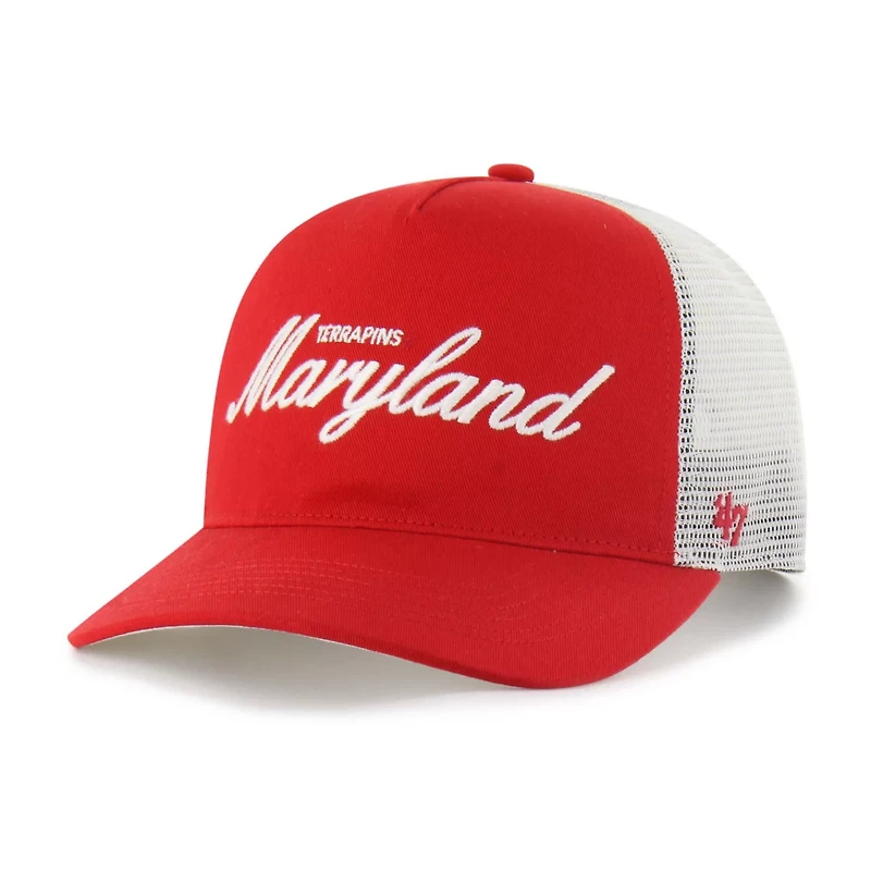 Unisex '47 Maryland Terrapins Contemporary Basics Foundation Trucker Hitch Adjustable Hat