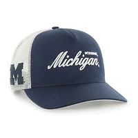 Unisex '47 Michigan Wolverines Contemporary Basics Foundation Trucker Hitch Adjustable Hat