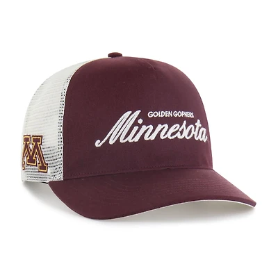 Unisex '47 Minnesota Golden Gophers Contemporary Basics Foundation Trucker Hitch Adjustable Hat