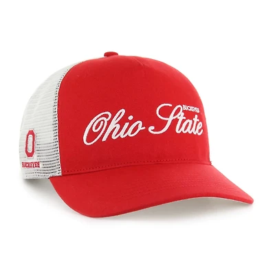 Unisex '47 Ohio State Buckeyes Contemporary Basics Foundation Trucker Hitch Adjustable Hat