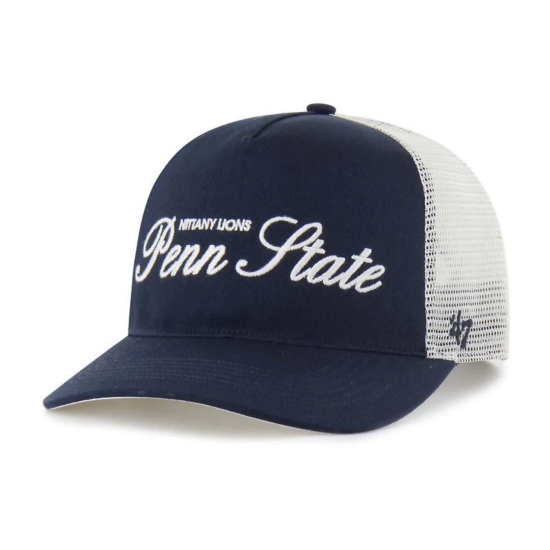 Unisex '47 Penn State Nittany Lions Contemporary Basics Foundation Trucker Hitch Adjustable Hat