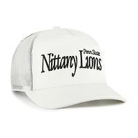 Unisex '47 Penn State Nittany Lions Foundation Script Adjustable Trucker Hat