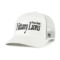 Unisex '47 Penn State Nittany Lions Foundation Script Adjustable Trucker Hat