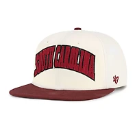 Unisex '47 South Carolina Gamecocks Crossover Off Hand Captain Adjustable Hat