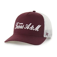 Unisex '47 Texas AM Aggies Contemporary Basics Foundation Trucker Hitch Adjustable Hat