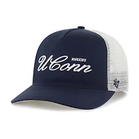 Unisex '47 UConn Huskies Contemporary Basics Foundation Trucker Hitch Adjustable Hat