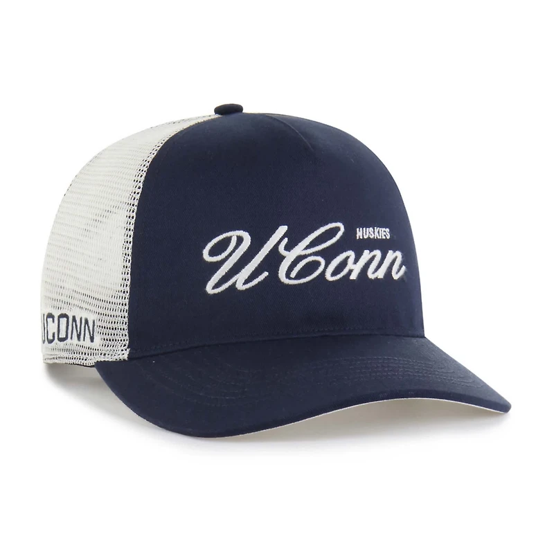 Unisex '47 UConn Huskies Contemporary Basics Foundation Trucker Hitch Adjustable Hat