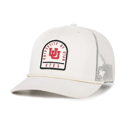 Unisex '47 Utah Utes Core  Inline Gravestone Adjustable Trucker Hat