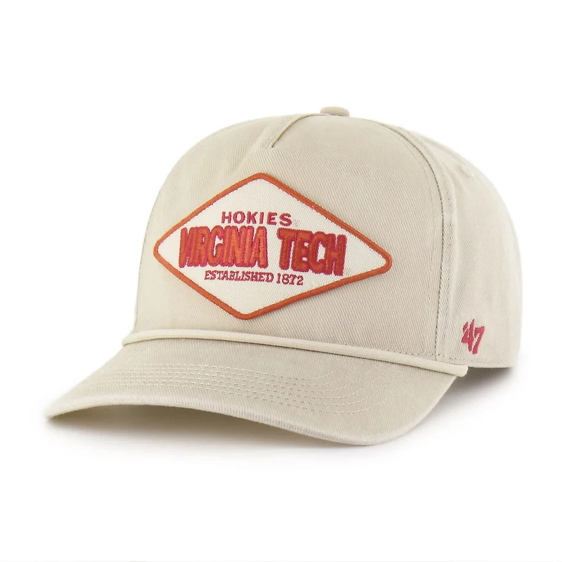 Unisex '47 Virginia Tech Hokies Outdoorsmen Cairn Hitch Adjustable Hat