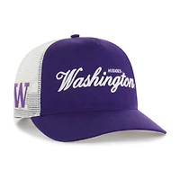 Unisex '47 Washington Huskies Contemporary Basics Foundation Trucker Hitch Adjustable Hat