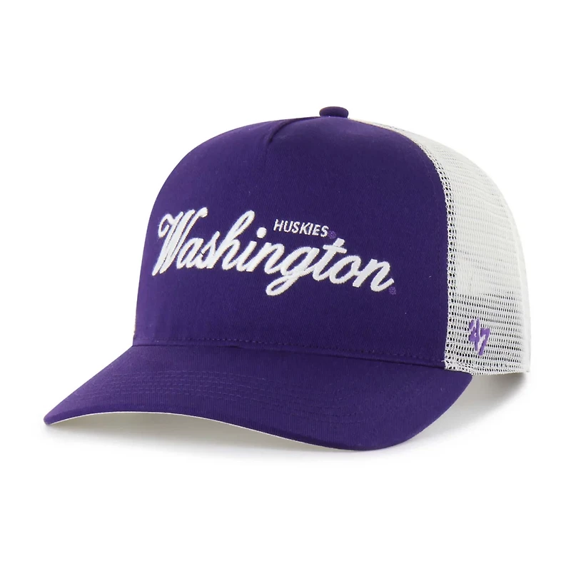 Unisex '47 Washington Huskies Contemporary Basics Foundation Trucker Hitch Adjustable Hat