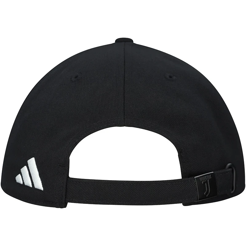 Unisex adidas Juventus 3-Stripe Dad Adjustable Hat
