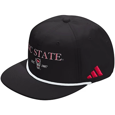 Unisex adidas NC State Wolfpack Seasonal Rope Adjustable Hat
