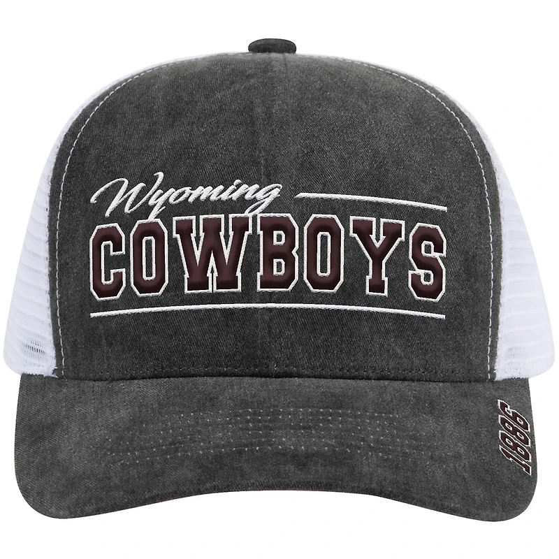 Unisex Colosseum Wyoming Cowboys Billy 2400 Adjustable Trucker Hat
