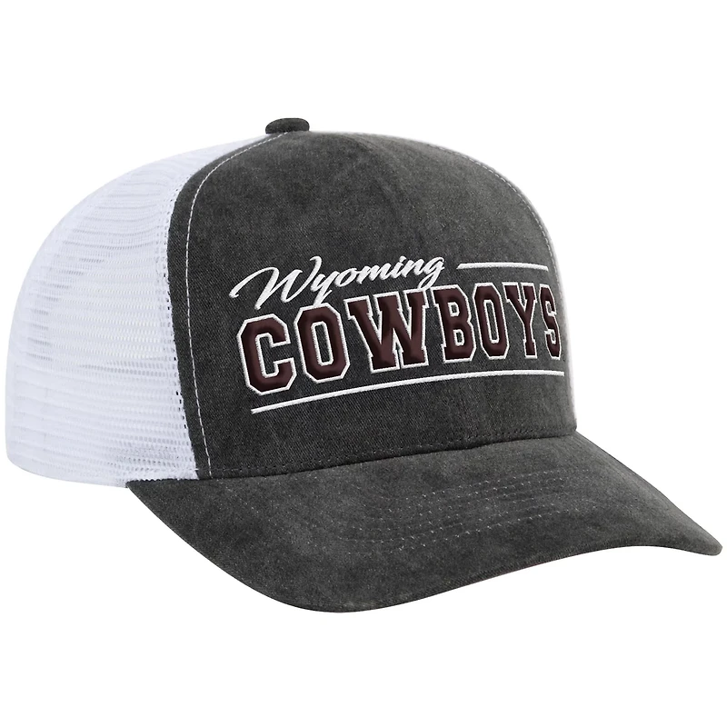 Unisex Colosseum Wyoming Cowboys Billy 2400 Adjustable Trucker Hat