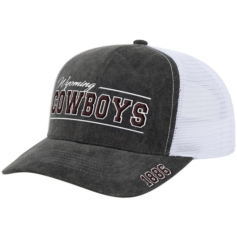 Unisex Colosseum Wyoming Cowboys Billy 2400 Adjustable Trucker Hat